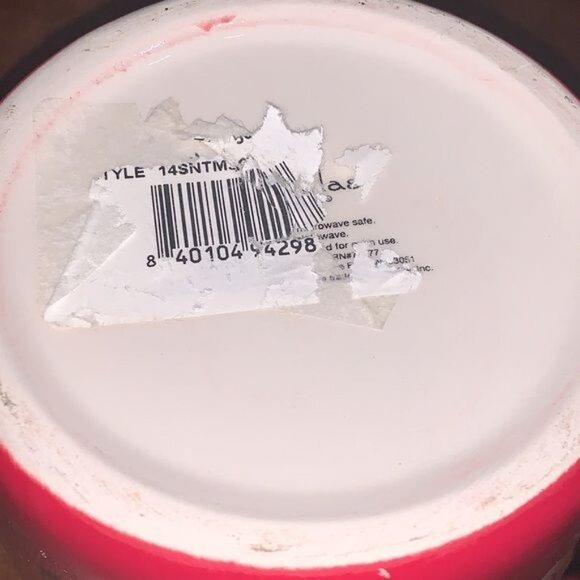 Ceramic "Deck The Paws!" Dog Handle Mug - Picture 4 of 6